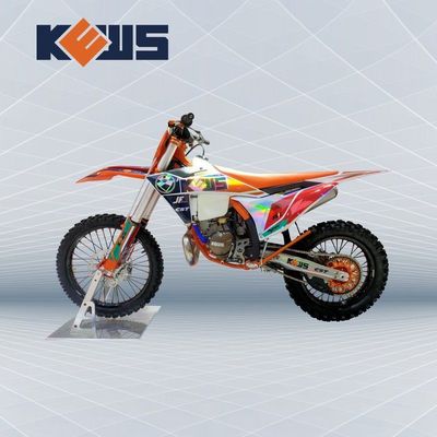 Карбюраторный 250CC с водяным охлаждением, 2-тактный мотоцикл для мотокросса с CDI зажиганием и опциональными наклейками